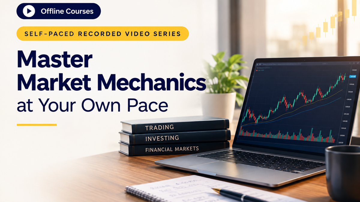 Master Market Mechanics at Your Own Pace